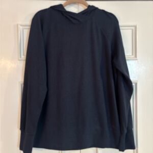 Men’s Blue Eastern Mountain Sports Lightweight Hooded Long Sleeve Sweater Size M